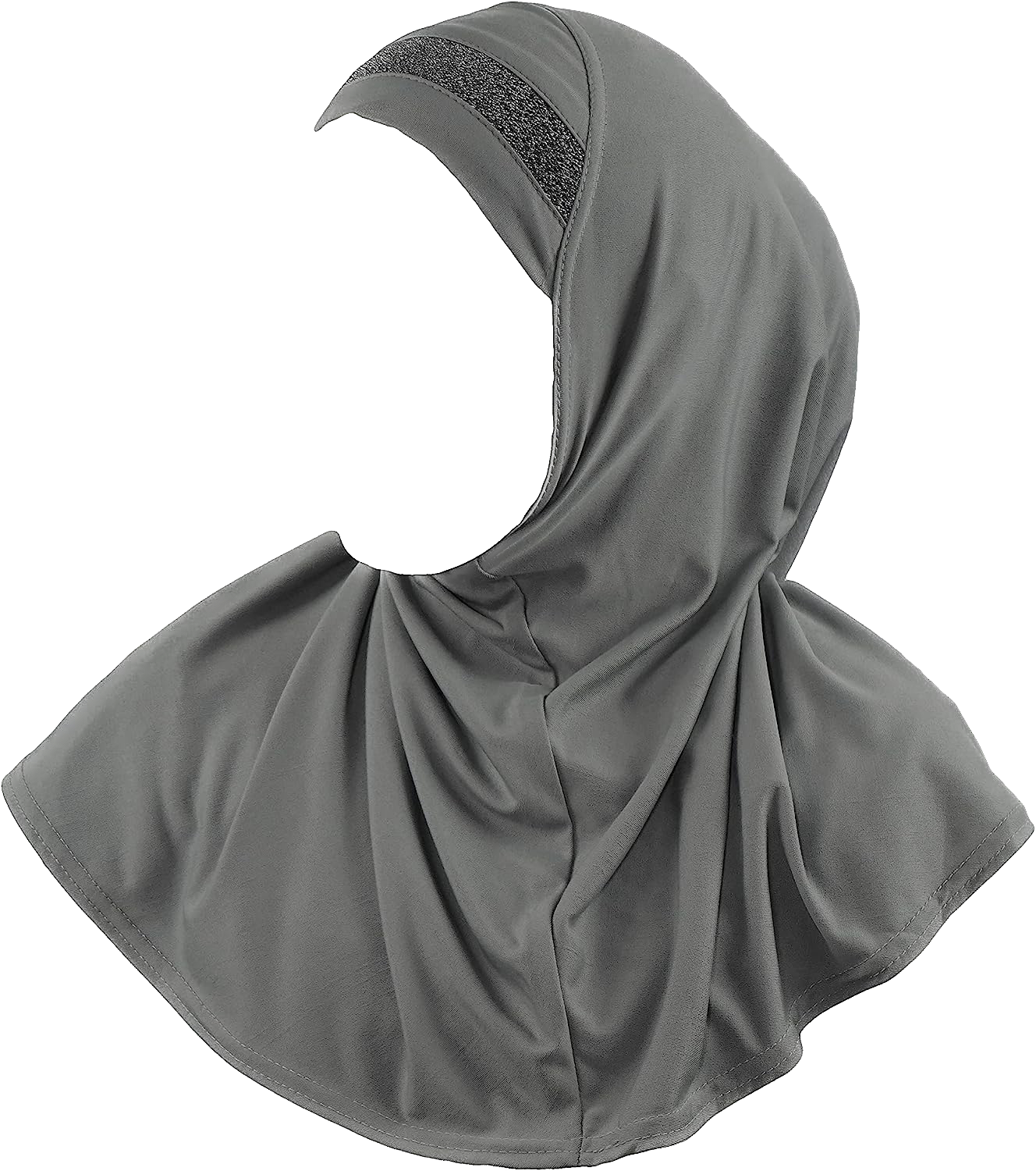 Grey headscarf
